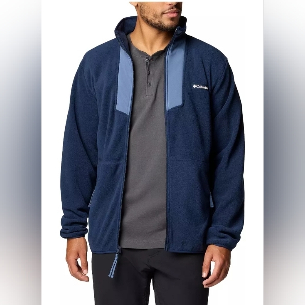 NWOT Columbia Men's Sequoia Grove Full-zip Fleece - Picture 5 of 7